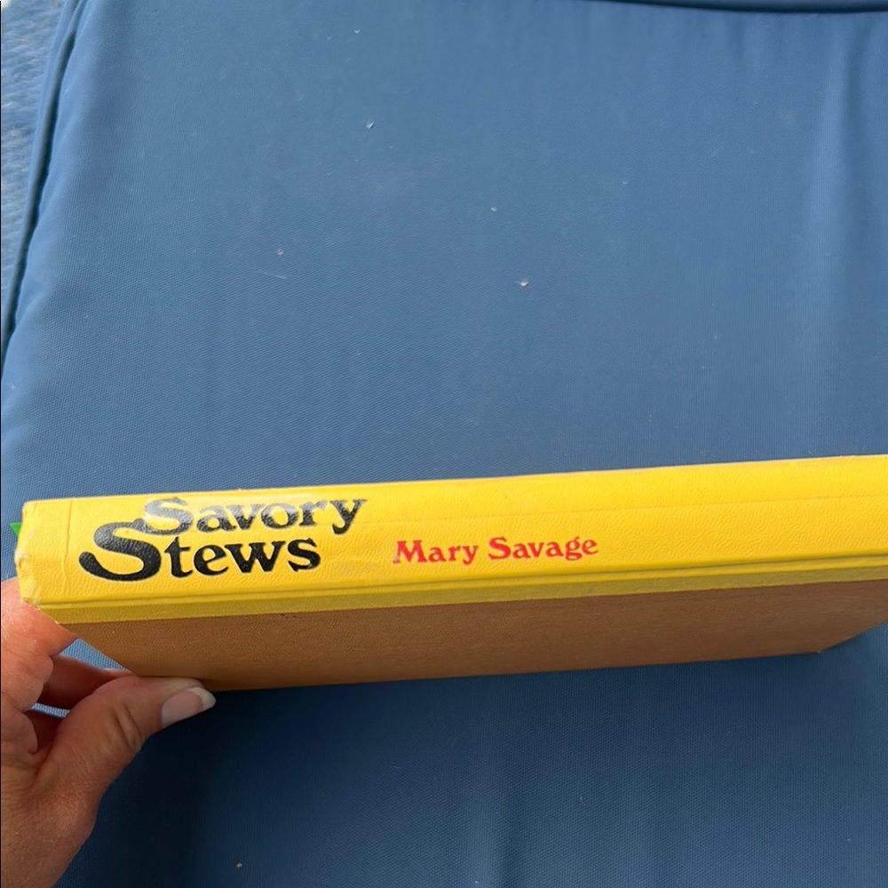 Savory Stews Cookbook by Mary Savage